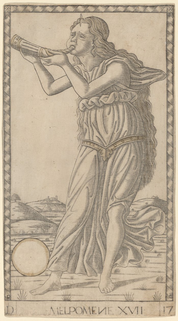 Melpomene tekijältä Master of the E Series Tarocchi