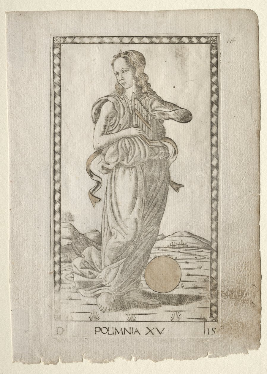 Polyhymnia (sankarilaulut) (Tarocchi-sarjasta D: Apollo and the Muses, #15) tekijältä Master of the E Series Tarocchi