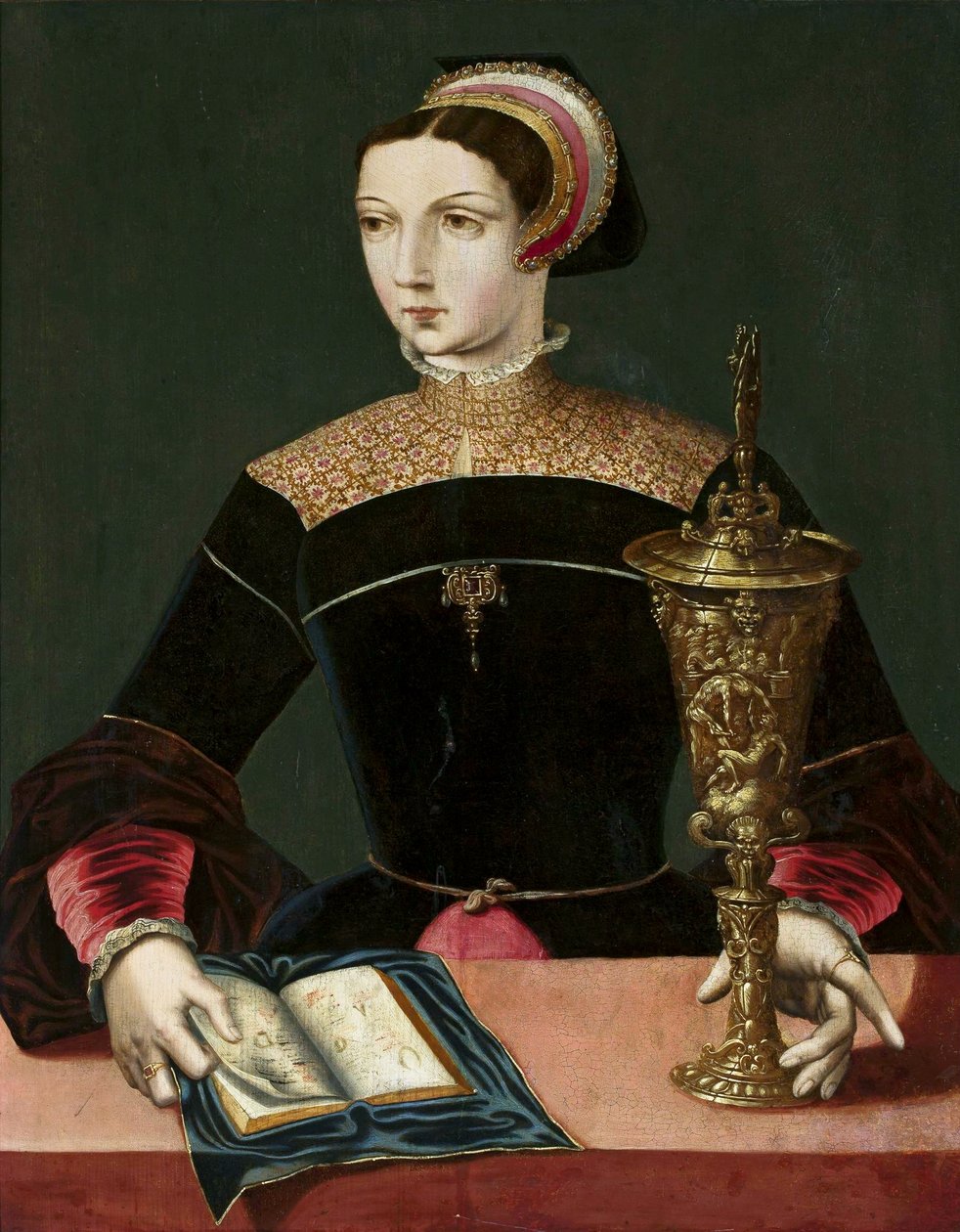 Pyhän Magdalenan lukeminen tekijältä Master of the Female Half Lengths