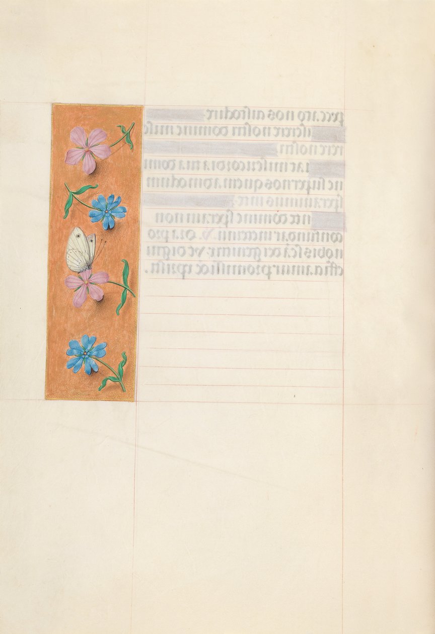 Kuningatar Isabella Katolisen, Espanjan kuningatar: Fol. 114v, c. 1500. tekijältä Master of the First Prayerbook of Maximillian