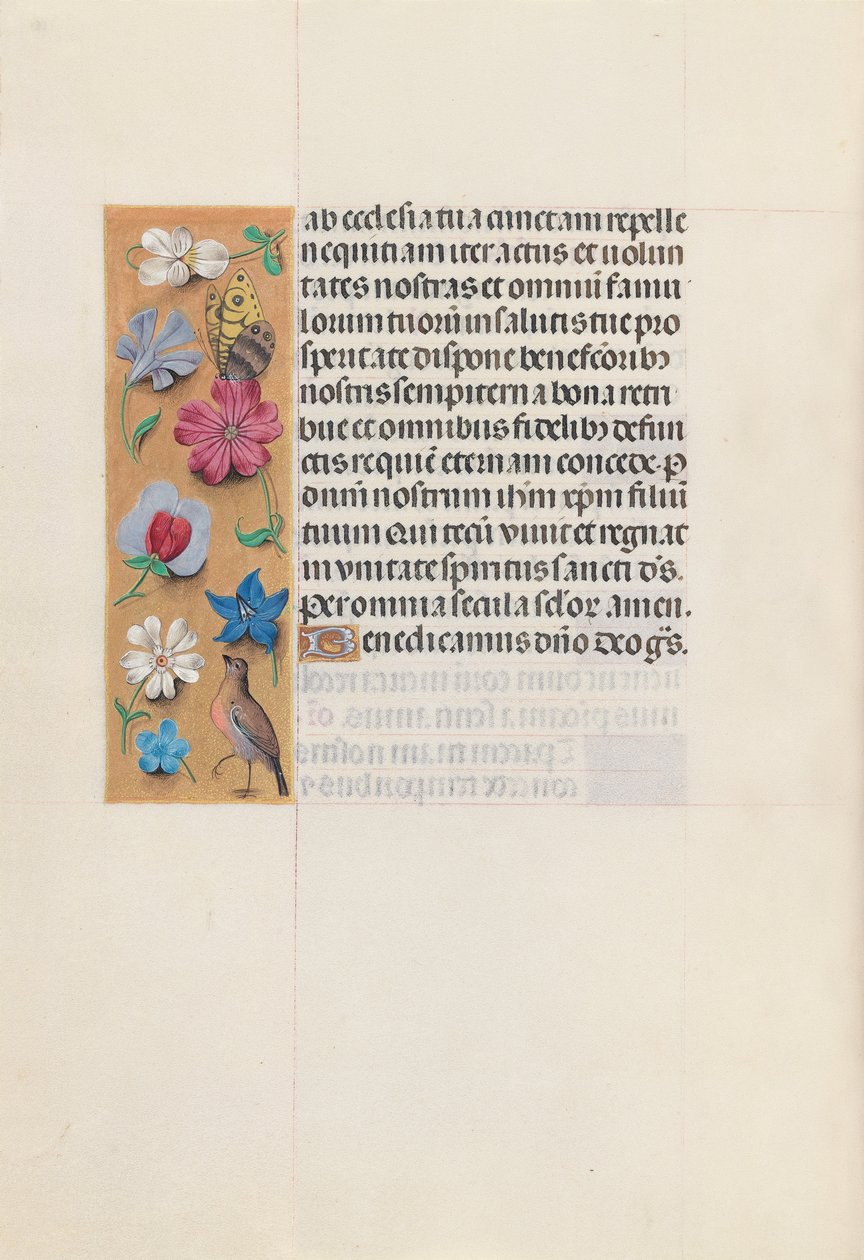 Kuningatar Isabella Katolisen, Espanjan kuningatar: Fol. 158v, c. 1500. tekijältä Master of the First Prayerbook of Maximillian