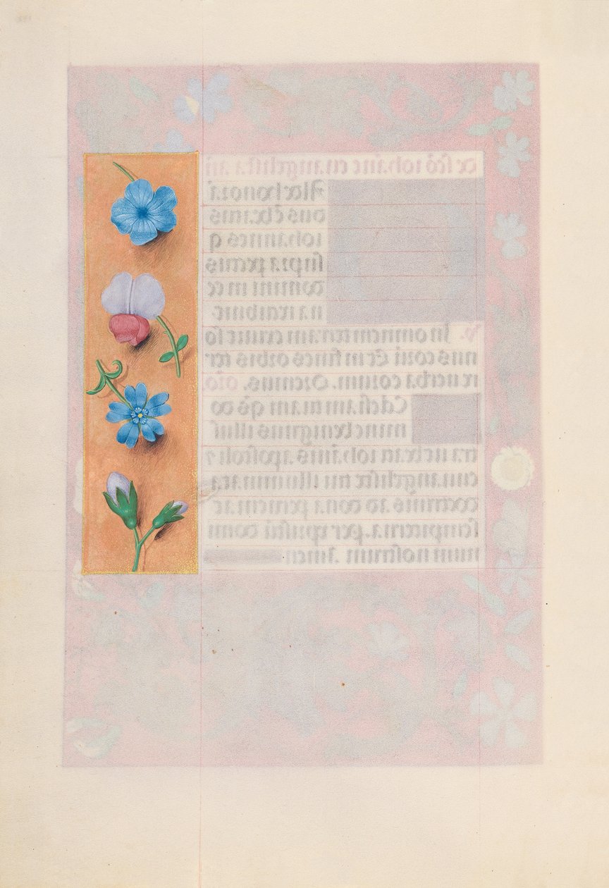 Kuningatar Isabella Katolisen, Espanjan kuningatar: Fol. 172v, c. 1500. tekijältä Master of the First Prayerbook of Maximillian