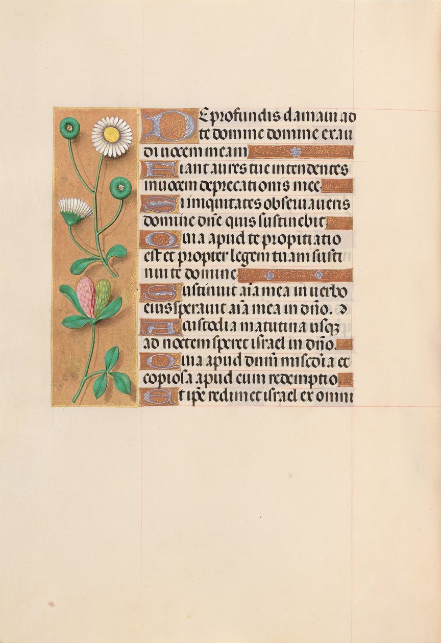 Kuningatar Isabella Katolisen, Espanjan kuningatar: Fol. 208v, c. 1500. tekijältä Master of the First Prayerbook of Maximillian