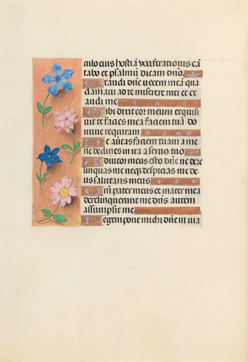 Kuningatar Isabella Katolisen, Espanjan kuningatar: Fol. 236v, c. 1500. tekijältä Master of the First Prayerbook of Maximillian