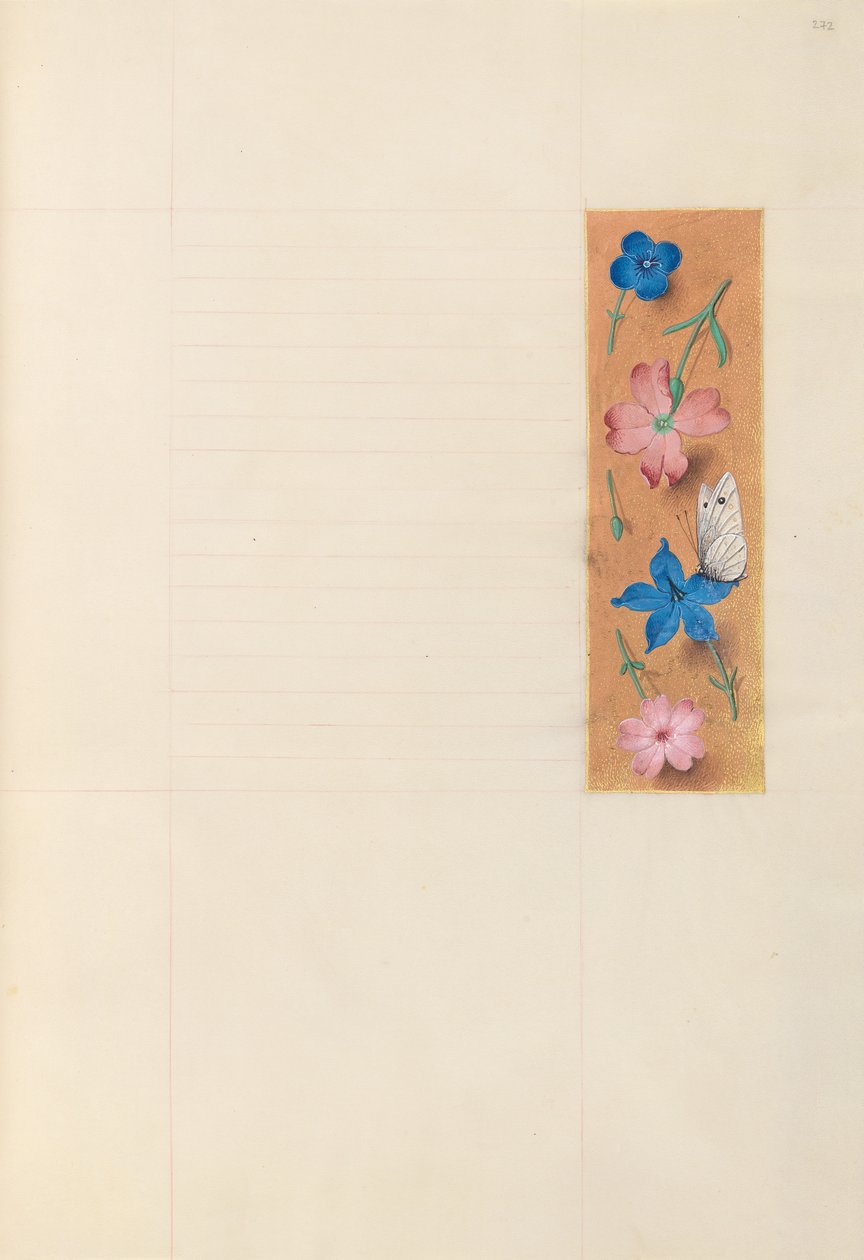 Kuningatar Isabella Katolisen, Espanjan kuningatar: Fol. 272r, c. 1500. tekijältä Master of the First Prayerbook of Maximillian