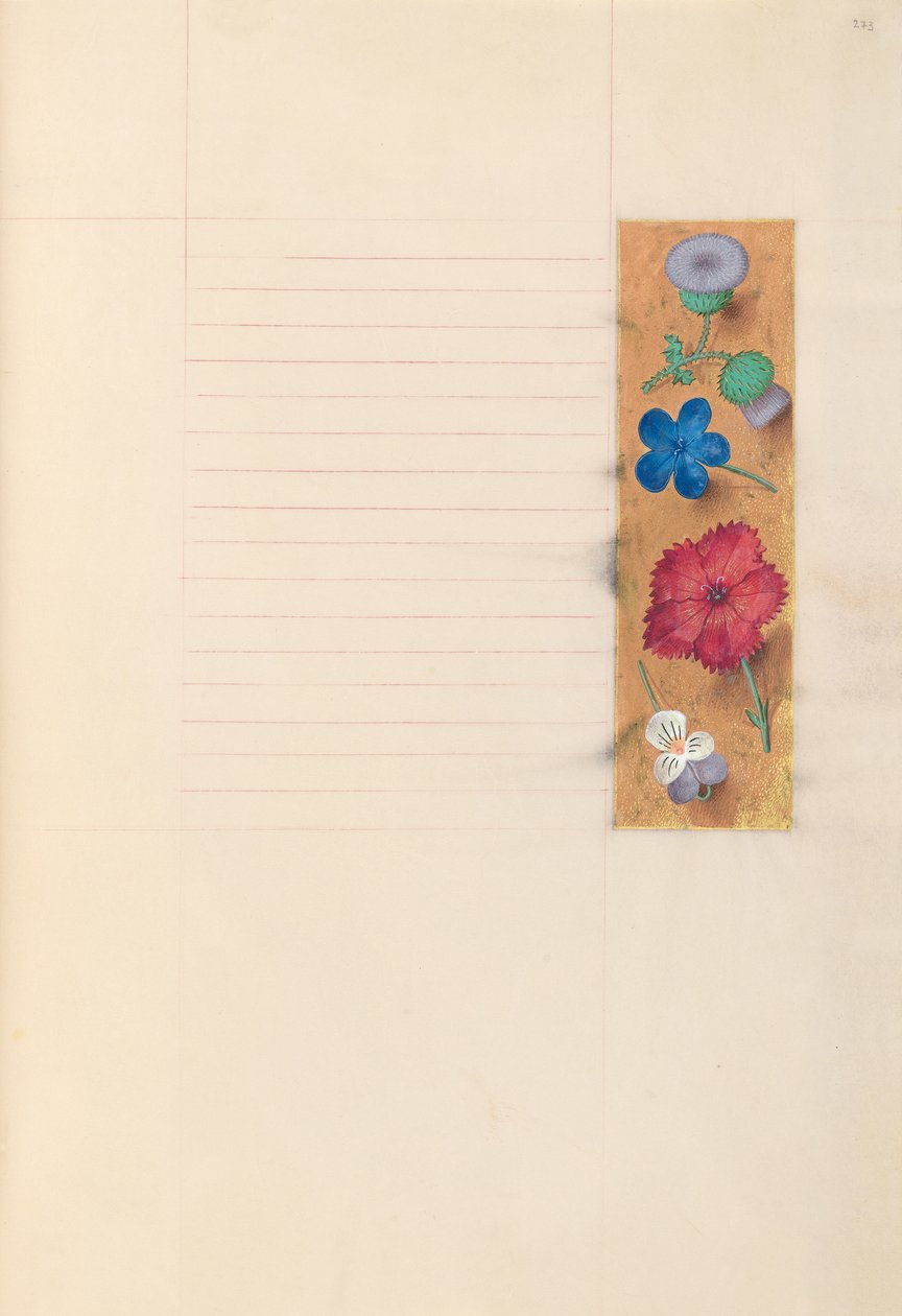 Kuningatar Isabella Katolisen, Espanjan kuningatar: Fol. 273r, c. 1500. tekijältä Master of the First Prayerbook of Maximillian
