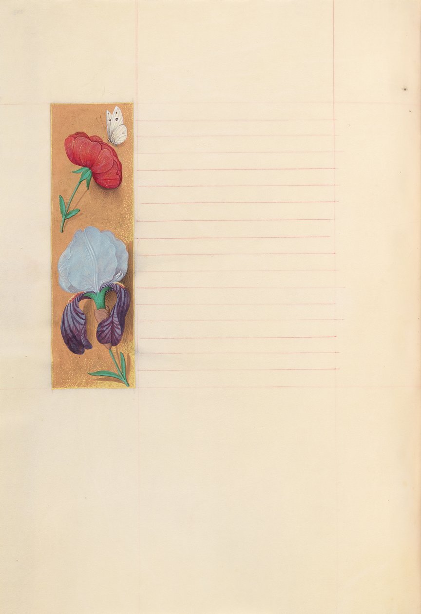 Kuningatar Isabella Katolisen, Espanjan kuningatar: Fol. 273v, c. 1500. tekijältä Master of the First Prayerbook of Maximillian