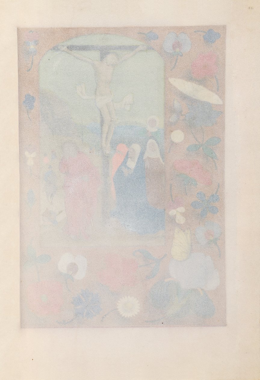 Kuningatar Isabella Katolisen, Espanjan kuningatar: Fol. 72r, c. 1500. tekijältä Master of the First Prayerbook of Maximillian