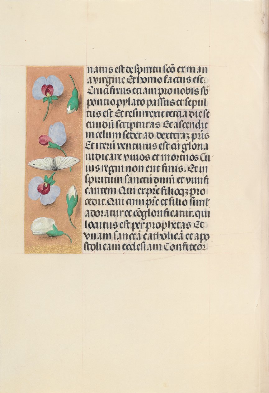 Kuningatar Isabella Katolisen, Espanjan kuningatar: Fol. 91v, c. 1500. tekijältä Master of the First Prayerbook of Maximillian
