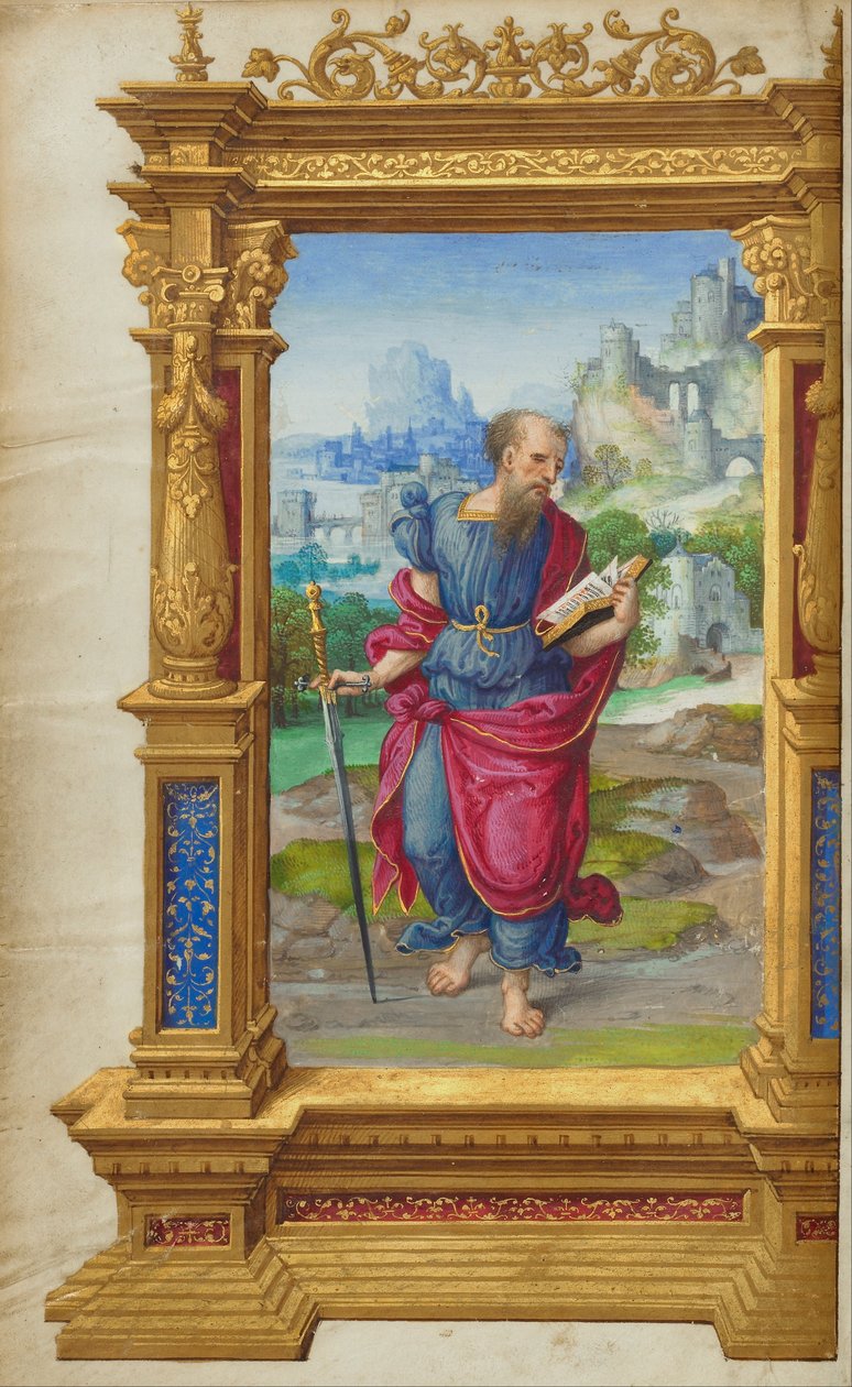 Saint Paul tekijältä Master of the Getty Epistles