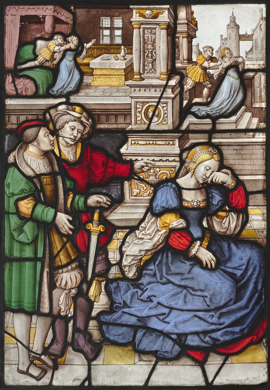 Lucretian tarina, n. 1530. tekijältä Master of the Kanis Triptych