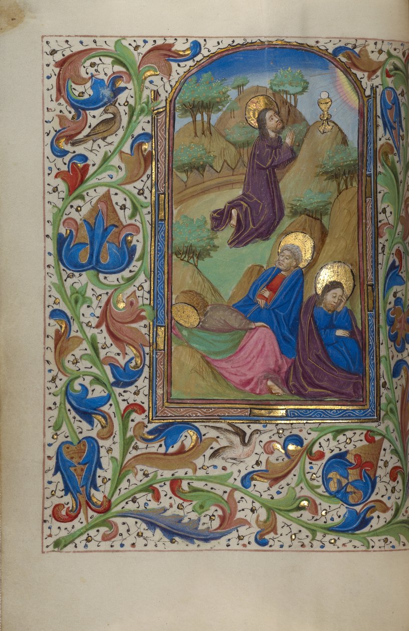 Agonia puutarhassa tekijältä Master of the Lee Hours