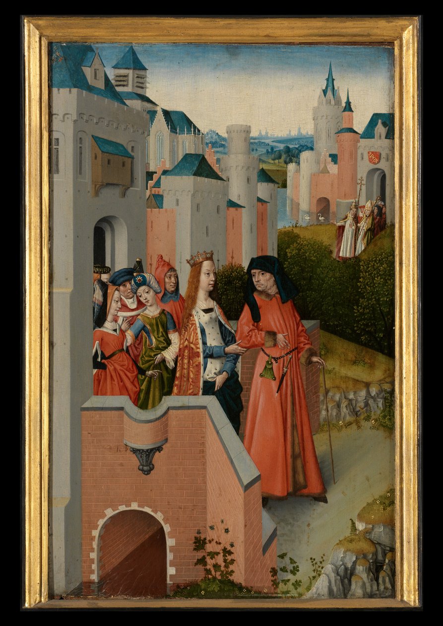 Paneeli Pyhän Ursulan legendasta tekijältä Master of the Legend of St. Ursula
