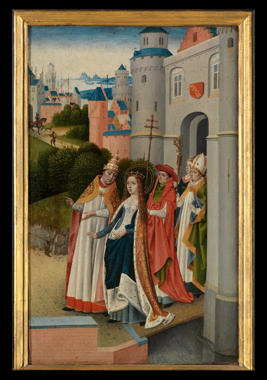 Paneeli Pyhän Ursulan legendasta tekijältä Master of the Legend of St. Ursula
