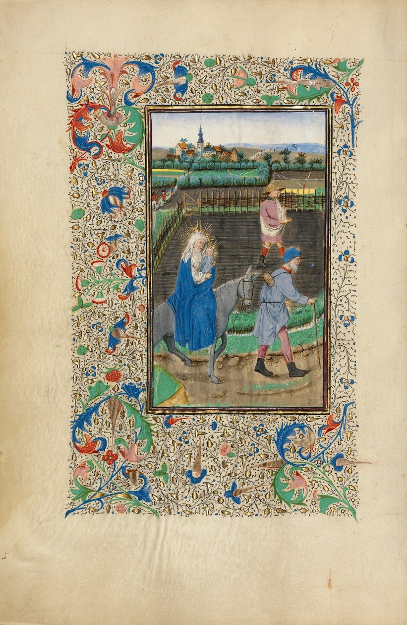 Pako Egyptiin tekijältä Master of the Llangattock Hours