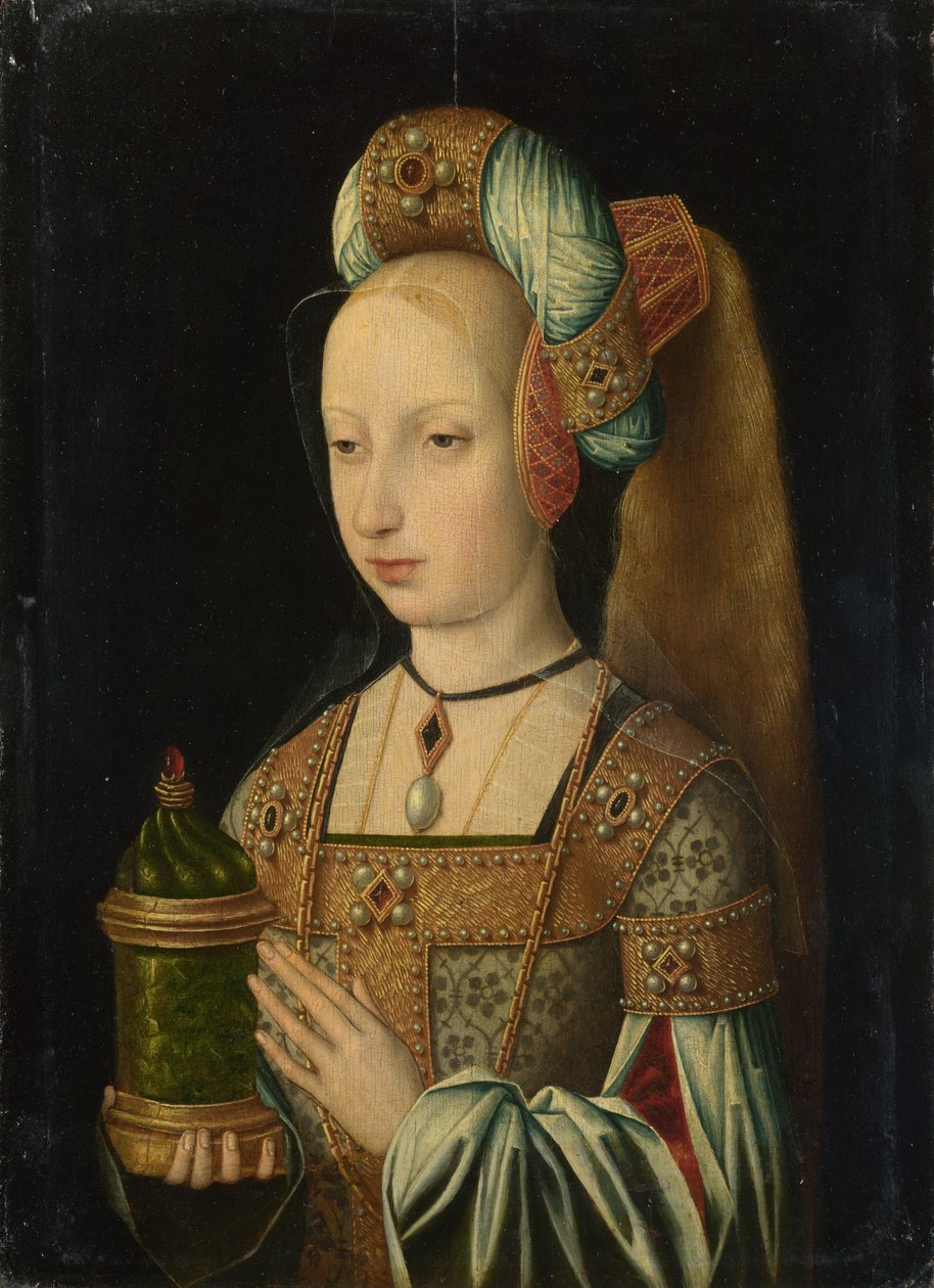 Maria Magdaleena, n. 1510 tekijältä Master of the Magdalen Legend,