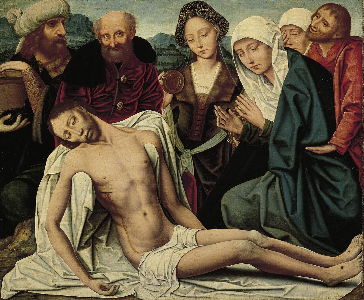 Valitusvirsi kuolleen Kristuksen puolesta tekijältä Master of the Mansi Magdalen