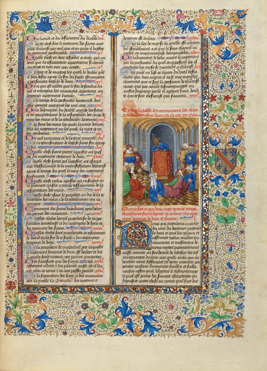 Paholaisten saarnaaminen tekijältä Master of the Oxford Hours