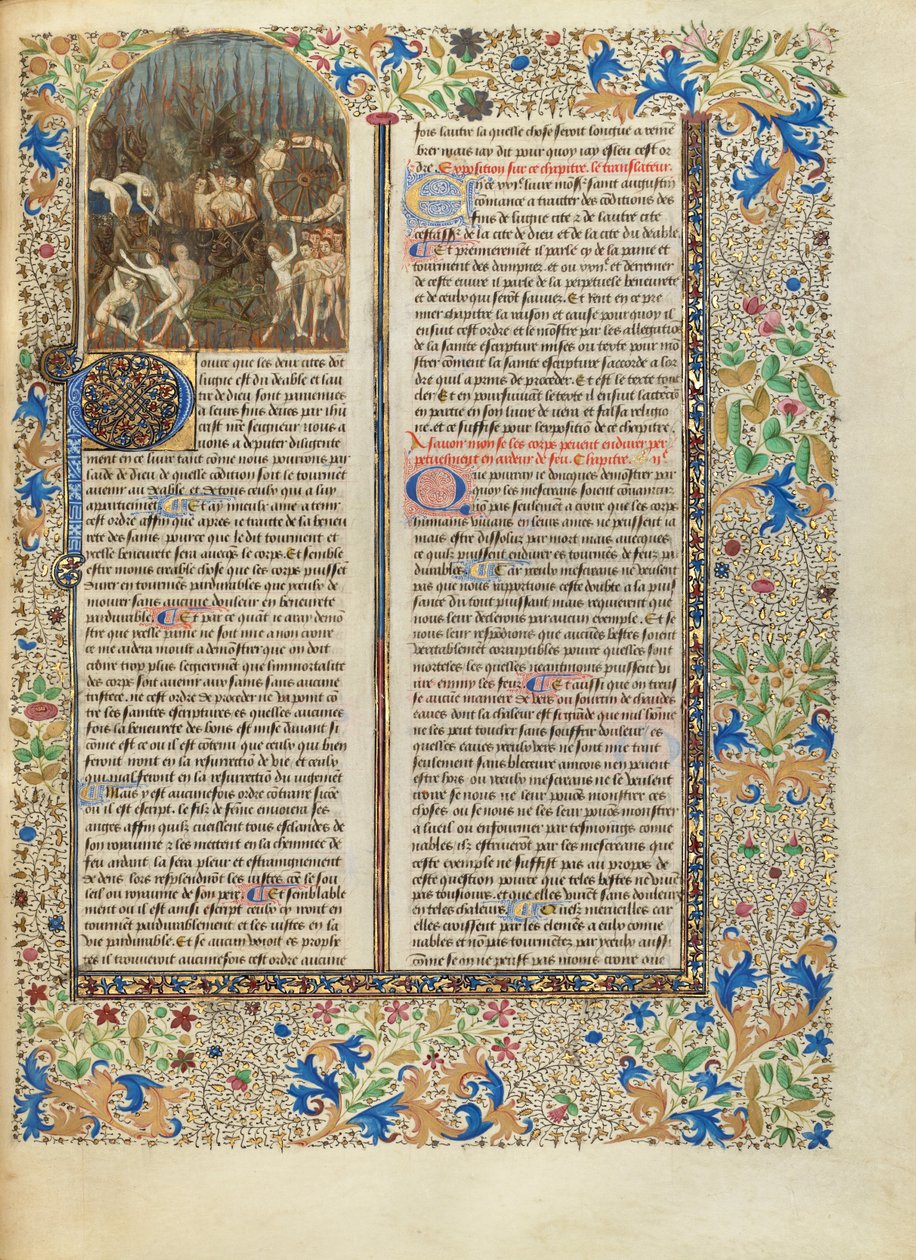 Helvetin piinat tekijältä Master of the Oxford Hours