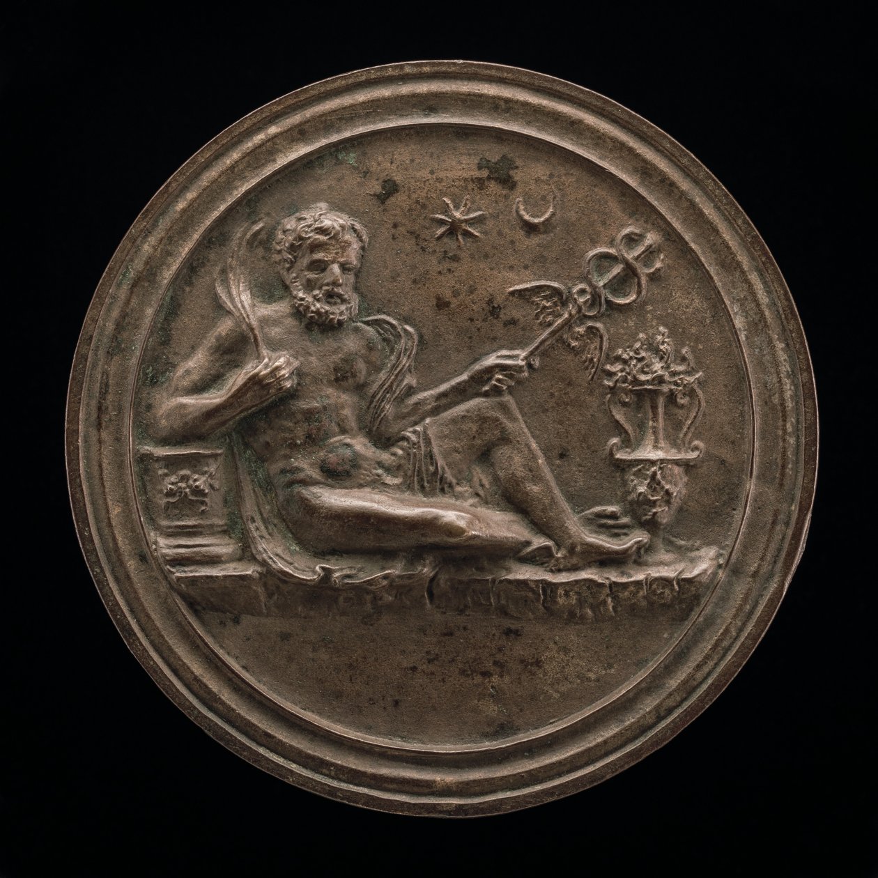 Mercury, 1500-luvun alku. tekijältä Master of the Roman Charity