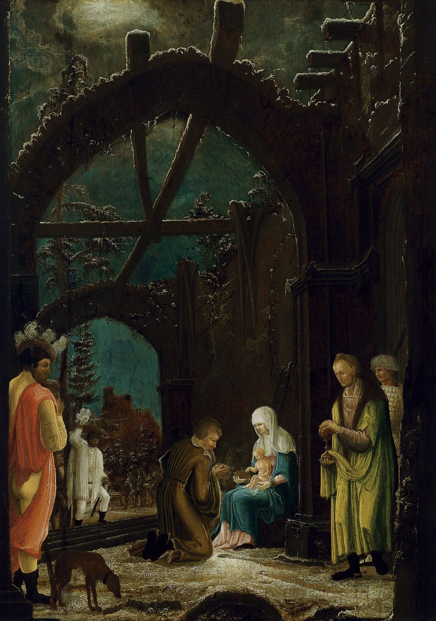 Maagien palvonta tekijältä Master of the Thyssen Adoration