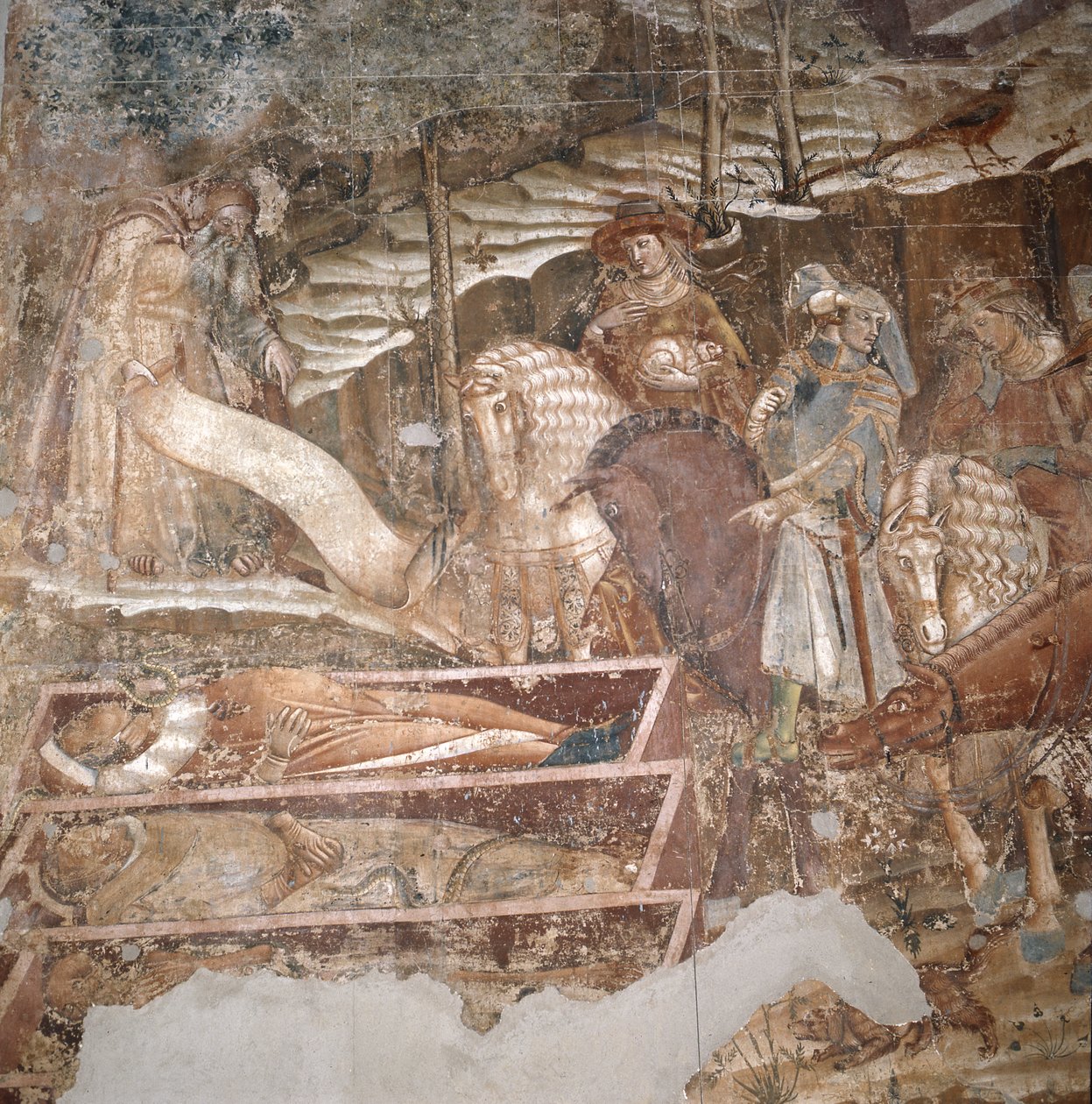 Kuoleman voitto (yksityiskohta 34572) tekijältä Master of the Triumph of Death