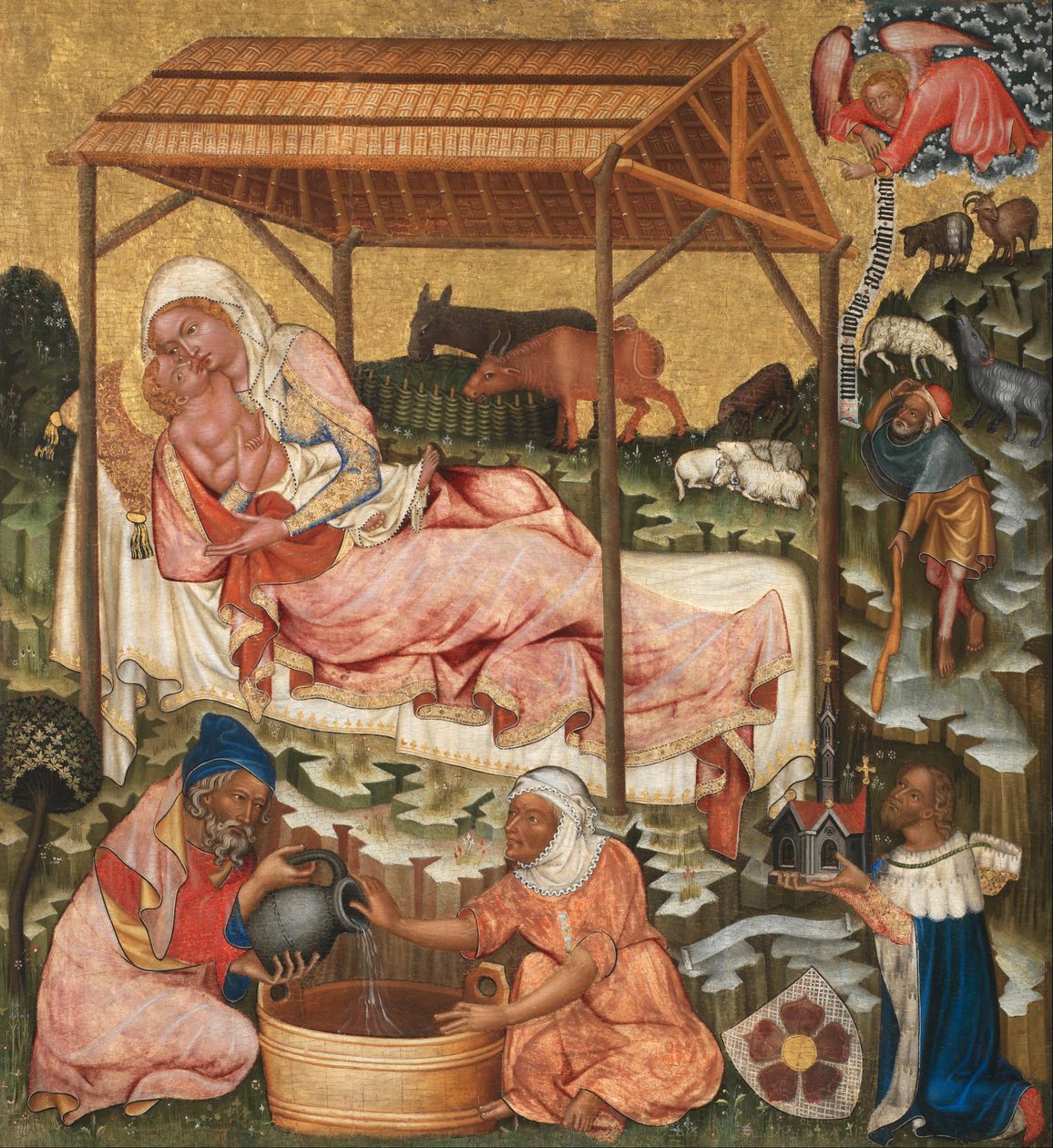 Syntymä tekijältä Master of the Vyšší Brod Altarpiece