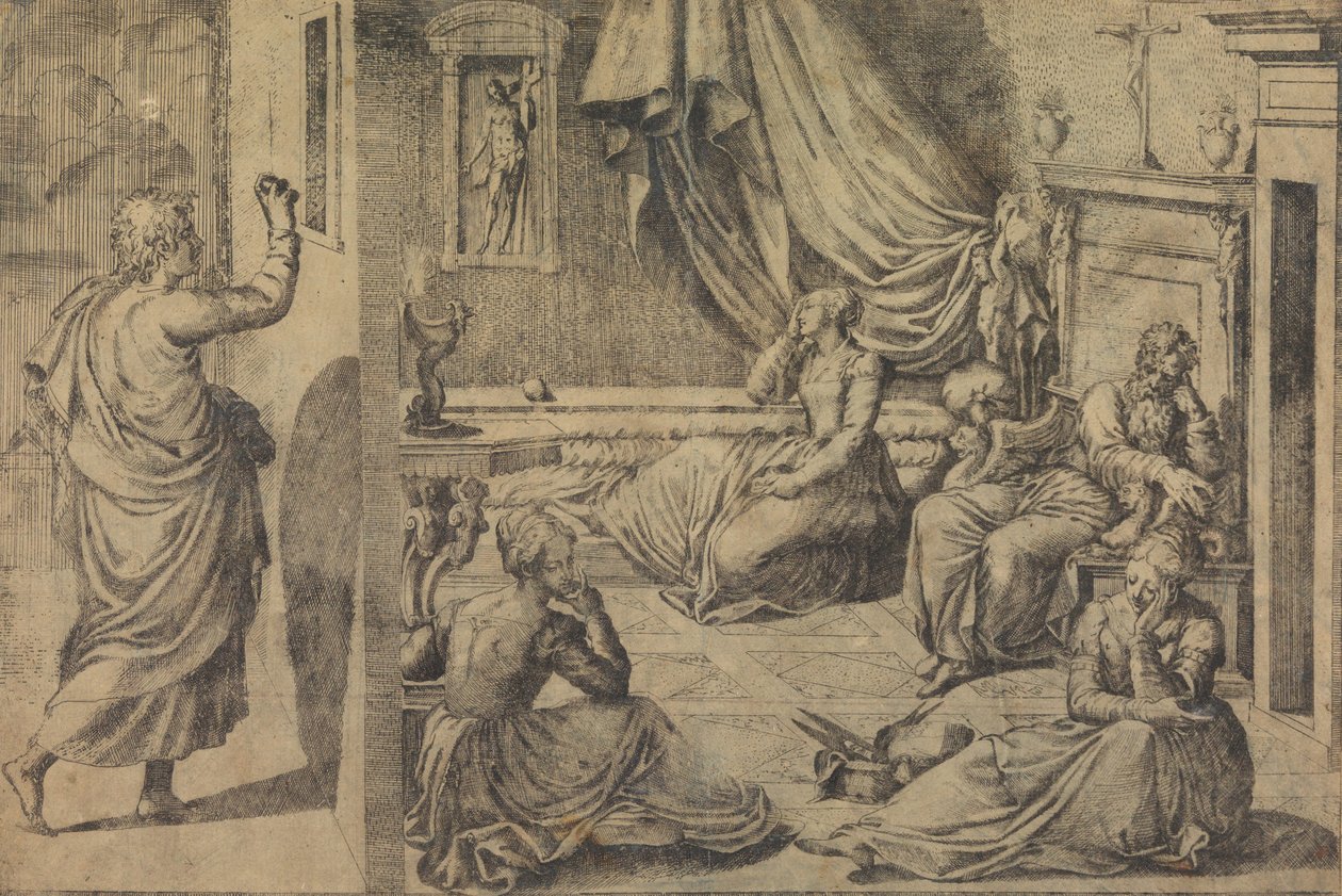 Pyhä Nikolaus Barilainen, 1500-luku. tekijältä Master with the Name of Jesus