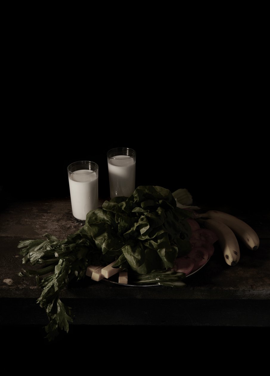 Viimeinen ateria kuolemansellissä, Texas; Frank McFarland, 2011 (C-tyyppikuva) tekijältä Mat Collishaw