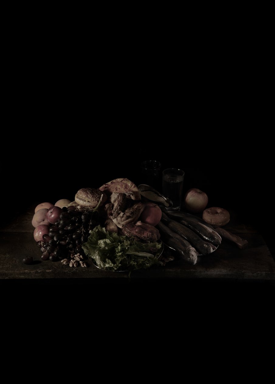 Viimeinen ateria kuolemansellissä, Texas; Juan Soria, 2011 (C-tyyppikuva) tekijältä Mat Collishaw