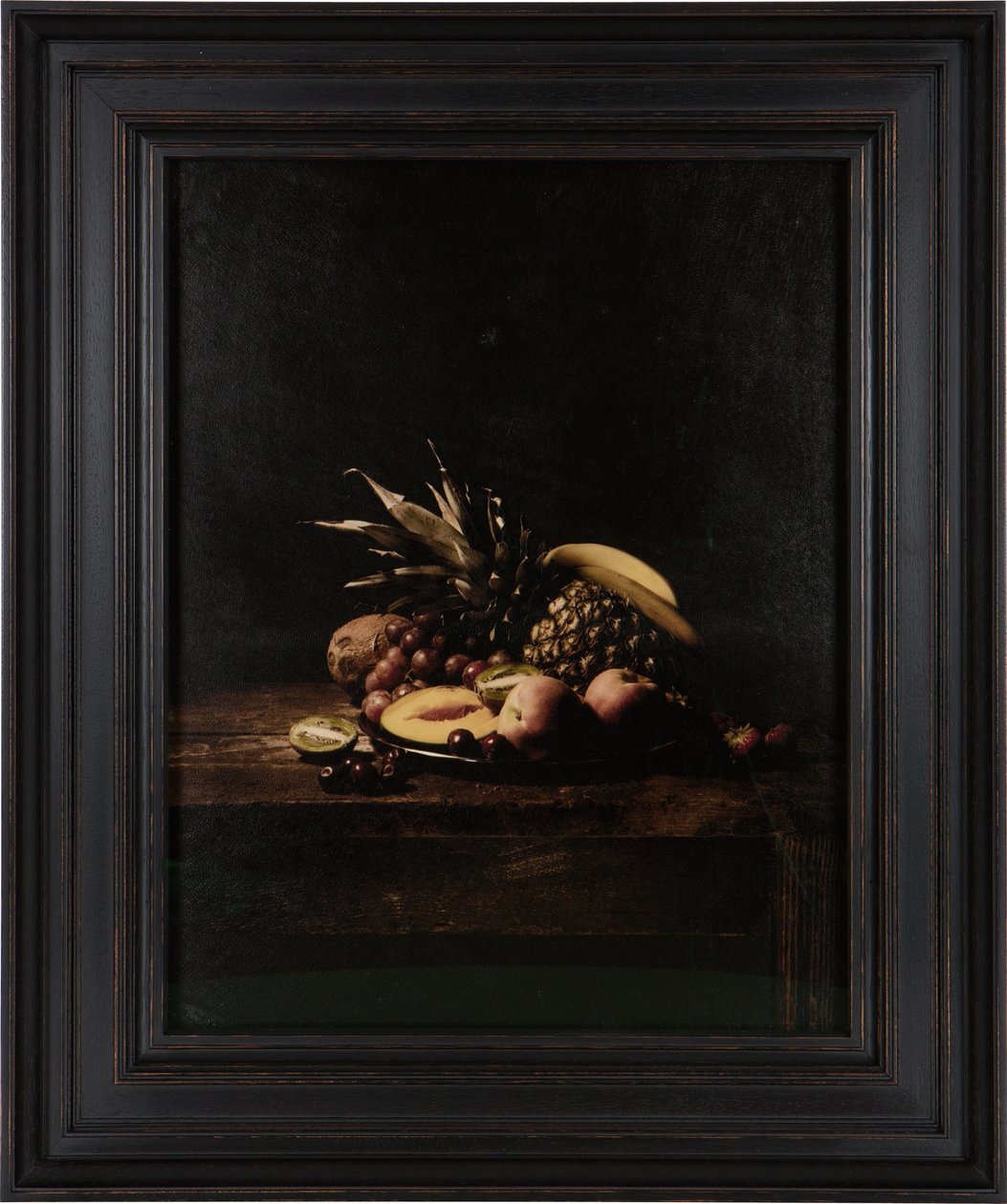 Last Meal on Death Row, Velma Barfield, 2012 (Digitaalinen siirtopainatus vuohennahkapergamentille) tekijältä Mat Collishaw