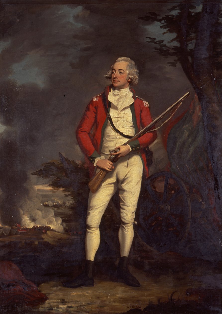 Sir Roger Hale Sheaffen muotokuva, Bt, n. 1790 (öljy kankaalle) tekijältä Mather Brown