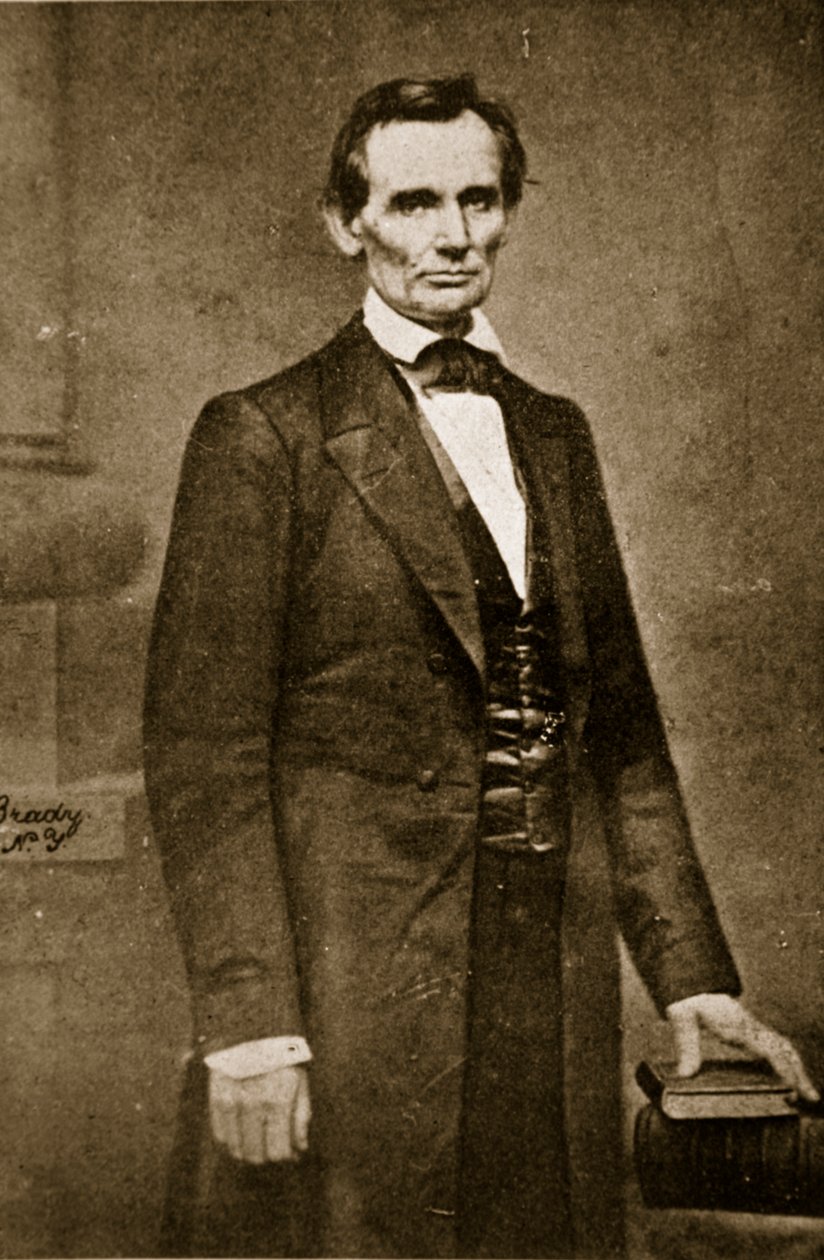 Abraham Lincoln, helmikuu 1860 tekijältä Mathew B. Brady