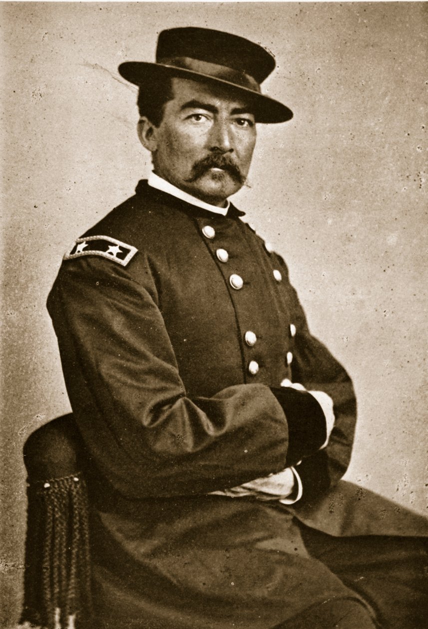 Kenraali Sheridan, 1861-65 tekijältä Mathew B. Brady