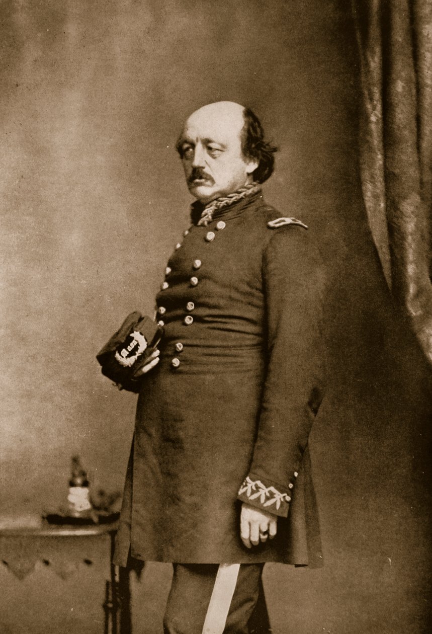 Kenraali Benjamin F. Butler, 1861-65 (seepiakuva) tekijältä Mathew B. Brady