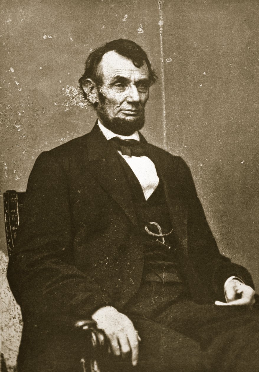 "Brady Lincoln": muotokuva Abraham Lincolnista, 1894 tekijältä Mathew B. Brady