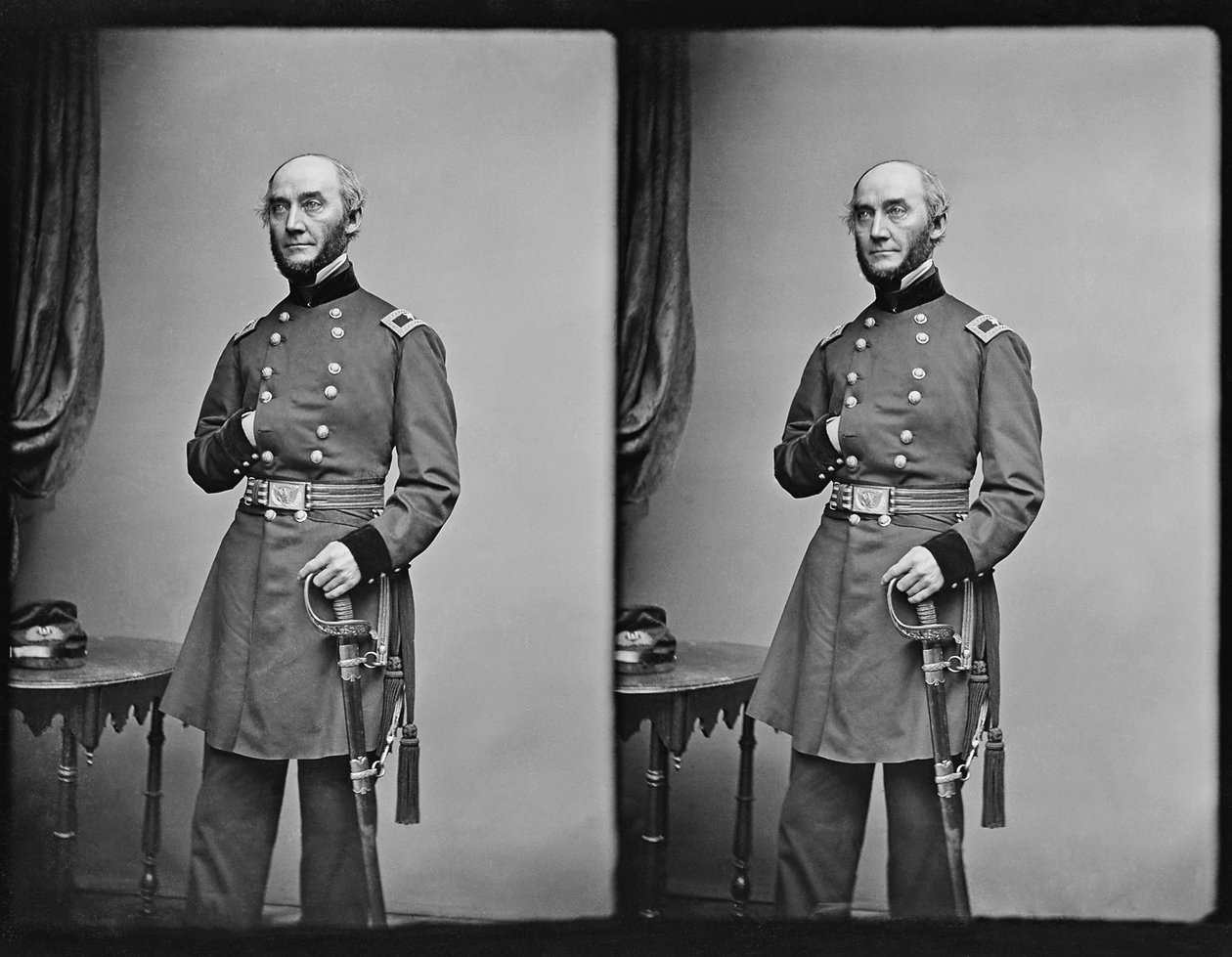 Union Brig. Kenraali George W. Cullum, n. marraskuuta 1861 tekijältä Mathew B. Brady