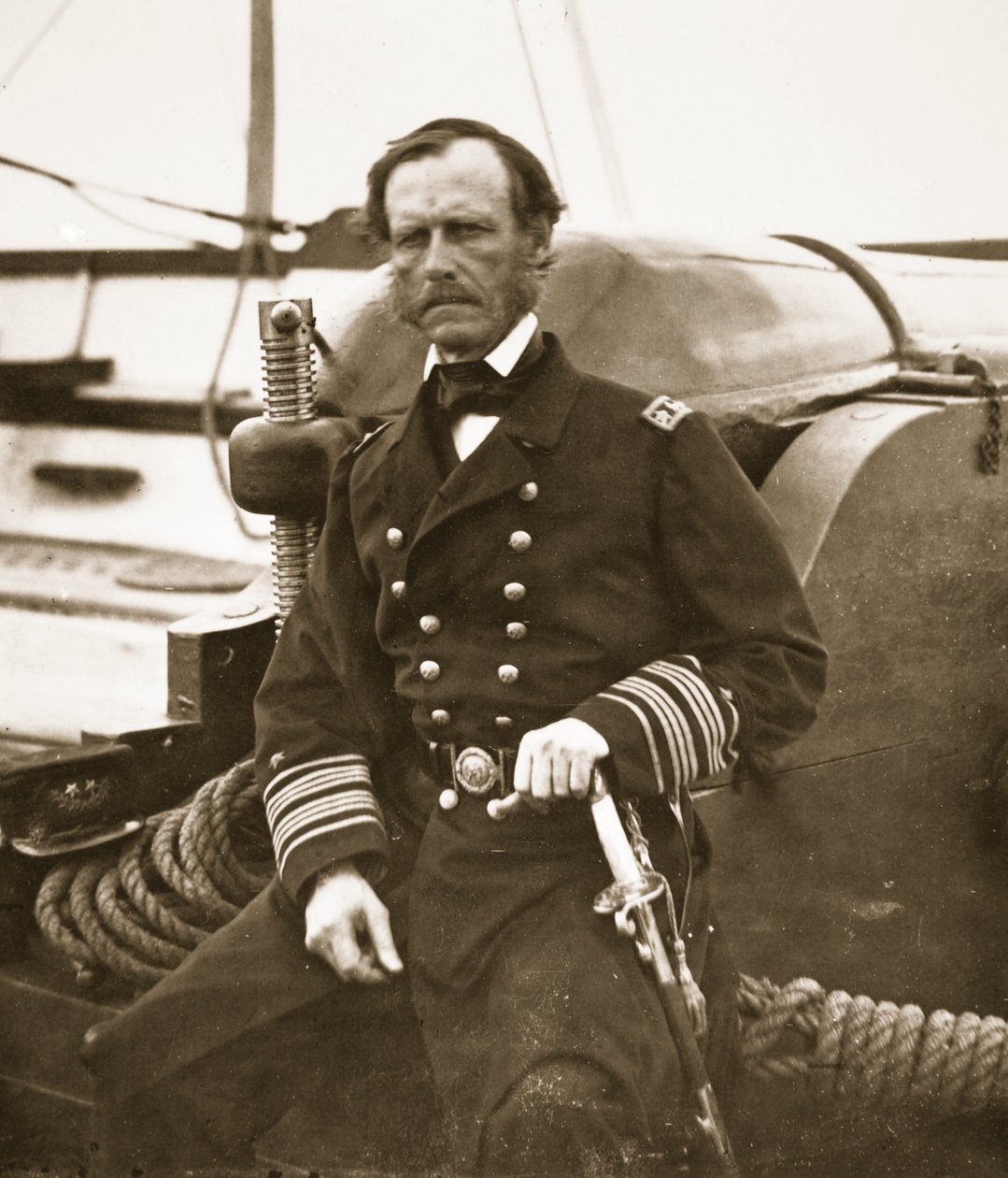 Amiraali John A. Dahlgren (syväpaino) tekijältä Mathew B. Brady