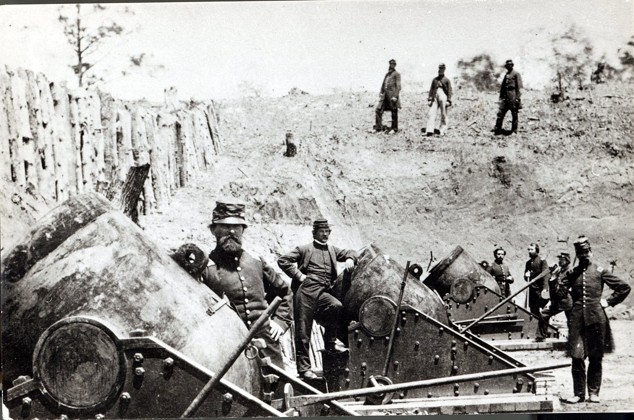 Paristo nro 4 lähellä Yorktownia, 1862 tekijältä Mathew B. Brady