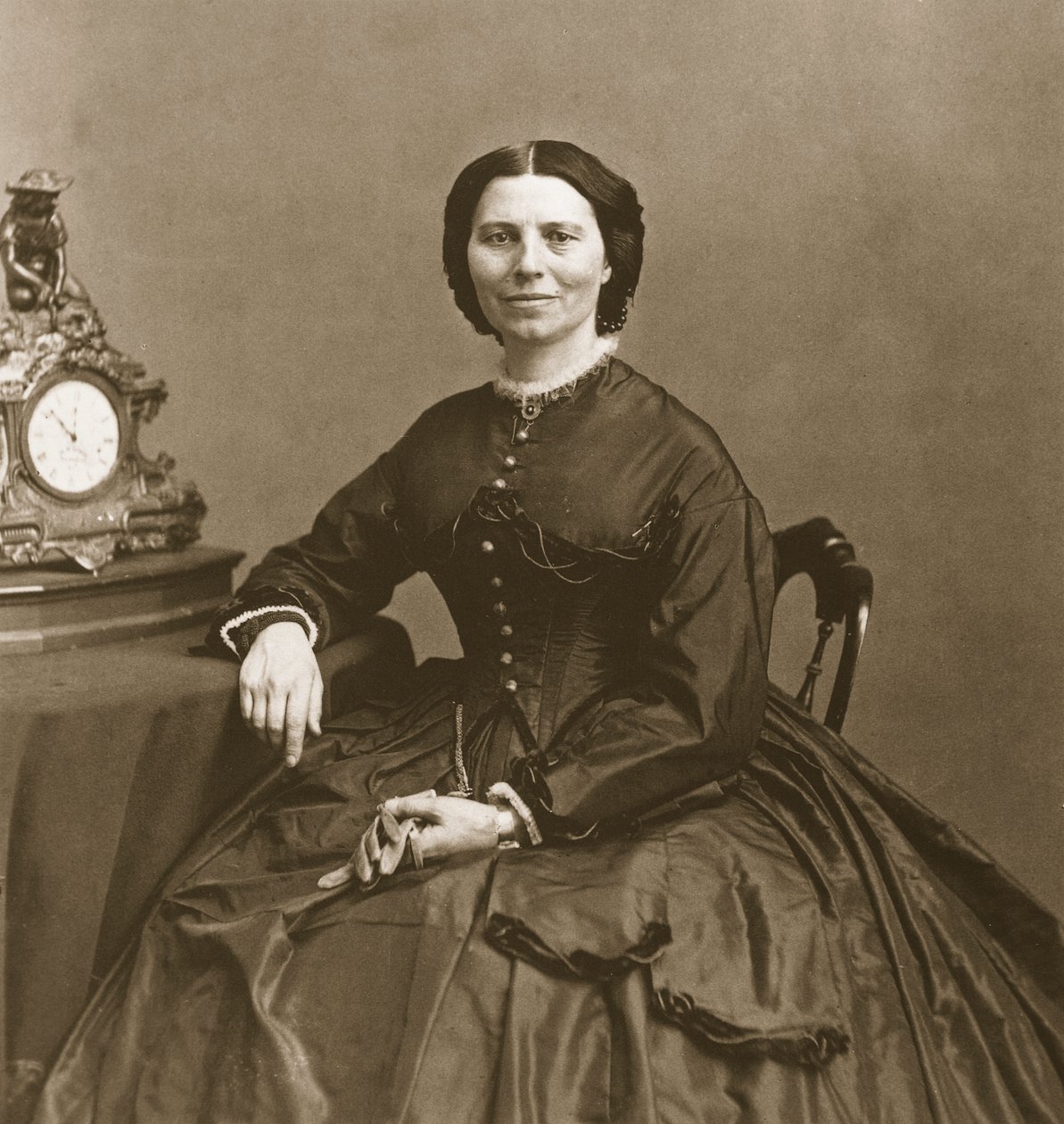 Clara Barton, n. 1865 (syväpaino) tekijältä Mathew B. Brady