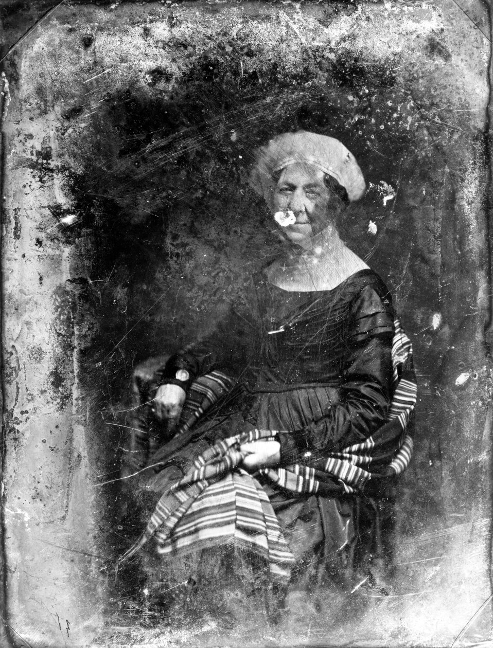 Dolley Madison, 1848 (dagerrotypia) tekijältä Mathew B. Brady