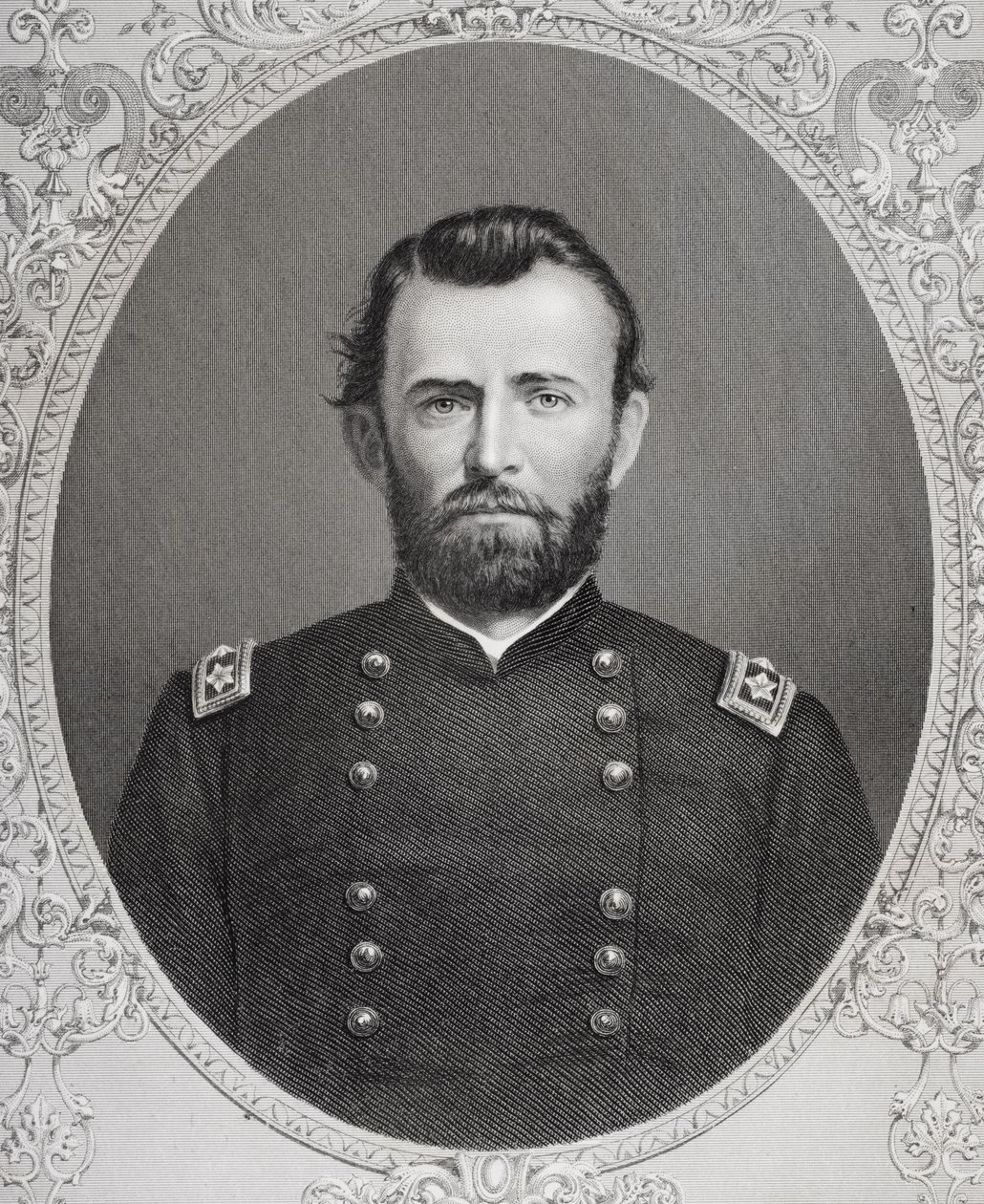Muotokuva Ulysses S. Grantista (1822-85) tekijältä Mathew B. Brady