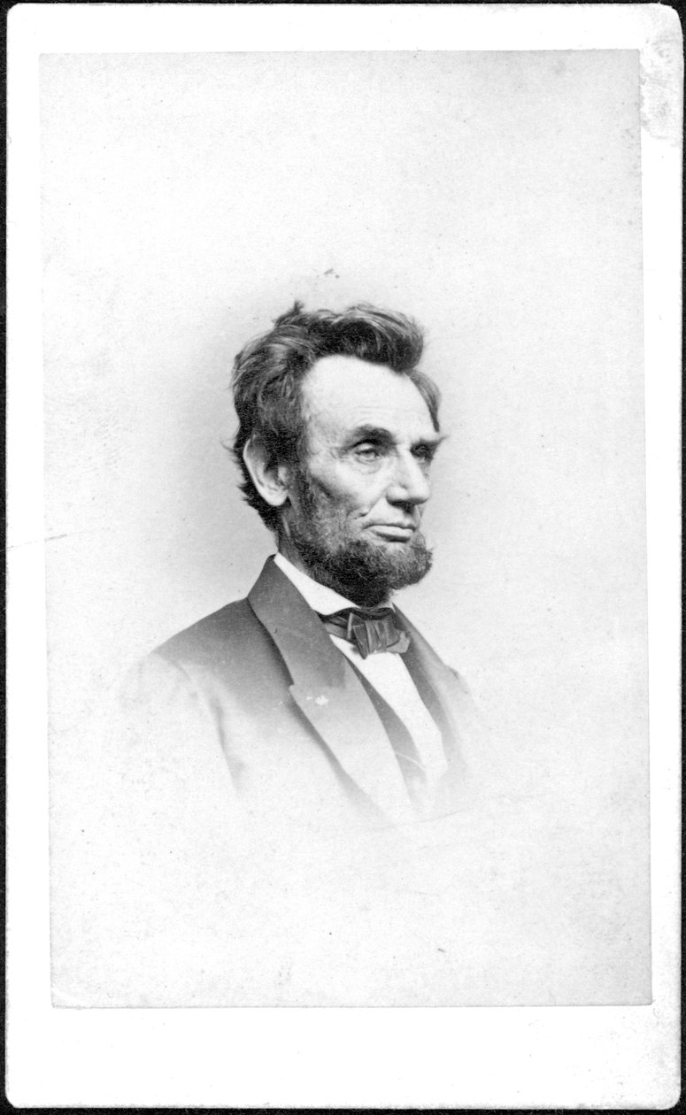Presidentti Lincoln elämänsä viimeisellä viikolla, 1865 tekijältä Mathew B. Brady