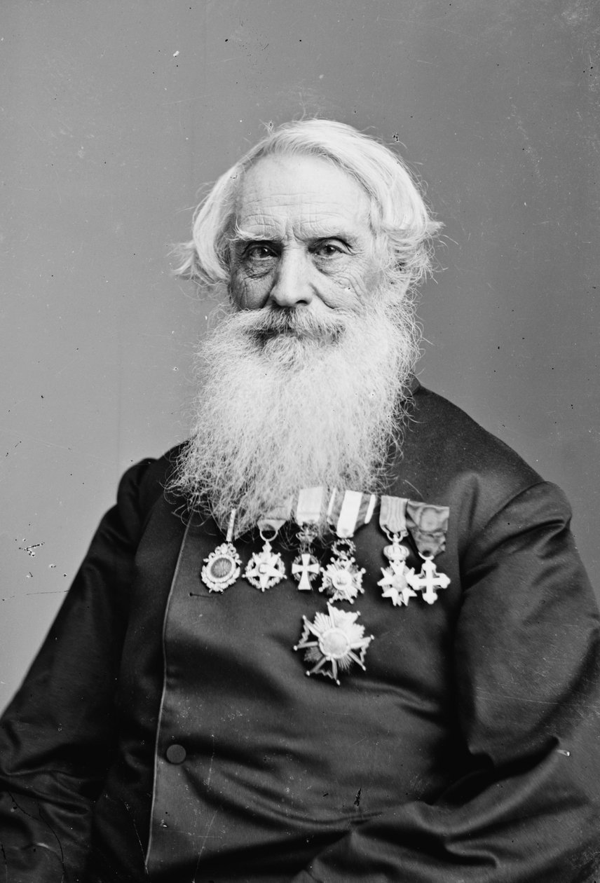 Samuel F.B. Morse, 1866 tekijältä Mathew B. Brady
