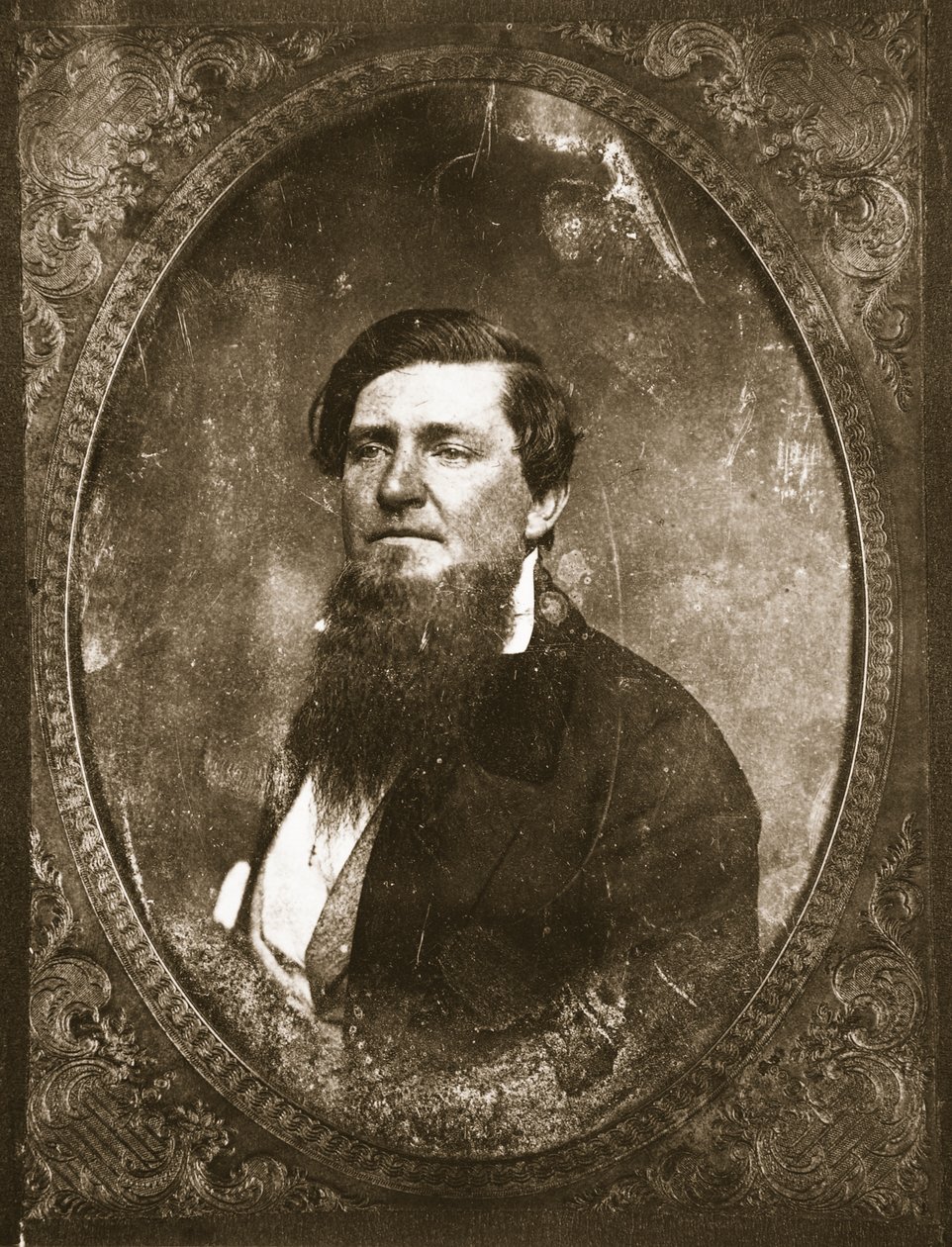 Tuntematon parrakas mies (syväpaino) tekijältä Mathew B. Brady