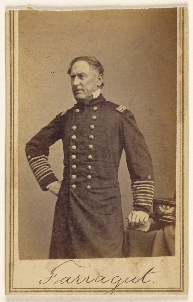 Amiraali [David Glasgow] Farragut tekijältä Mathew B. Brady