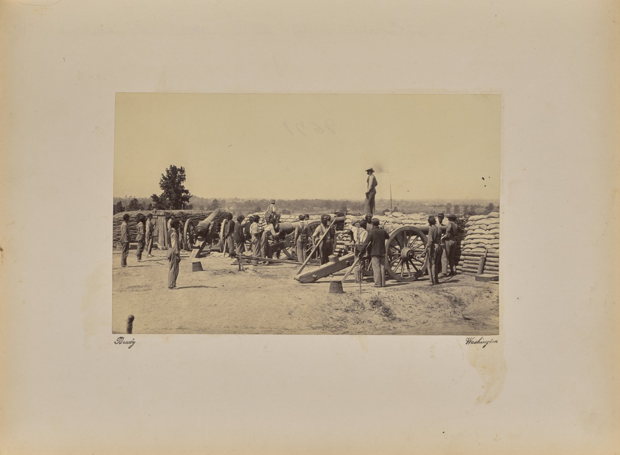 Kapteeni [laittomasti] Patteri tekijältä Mathew B. Brady