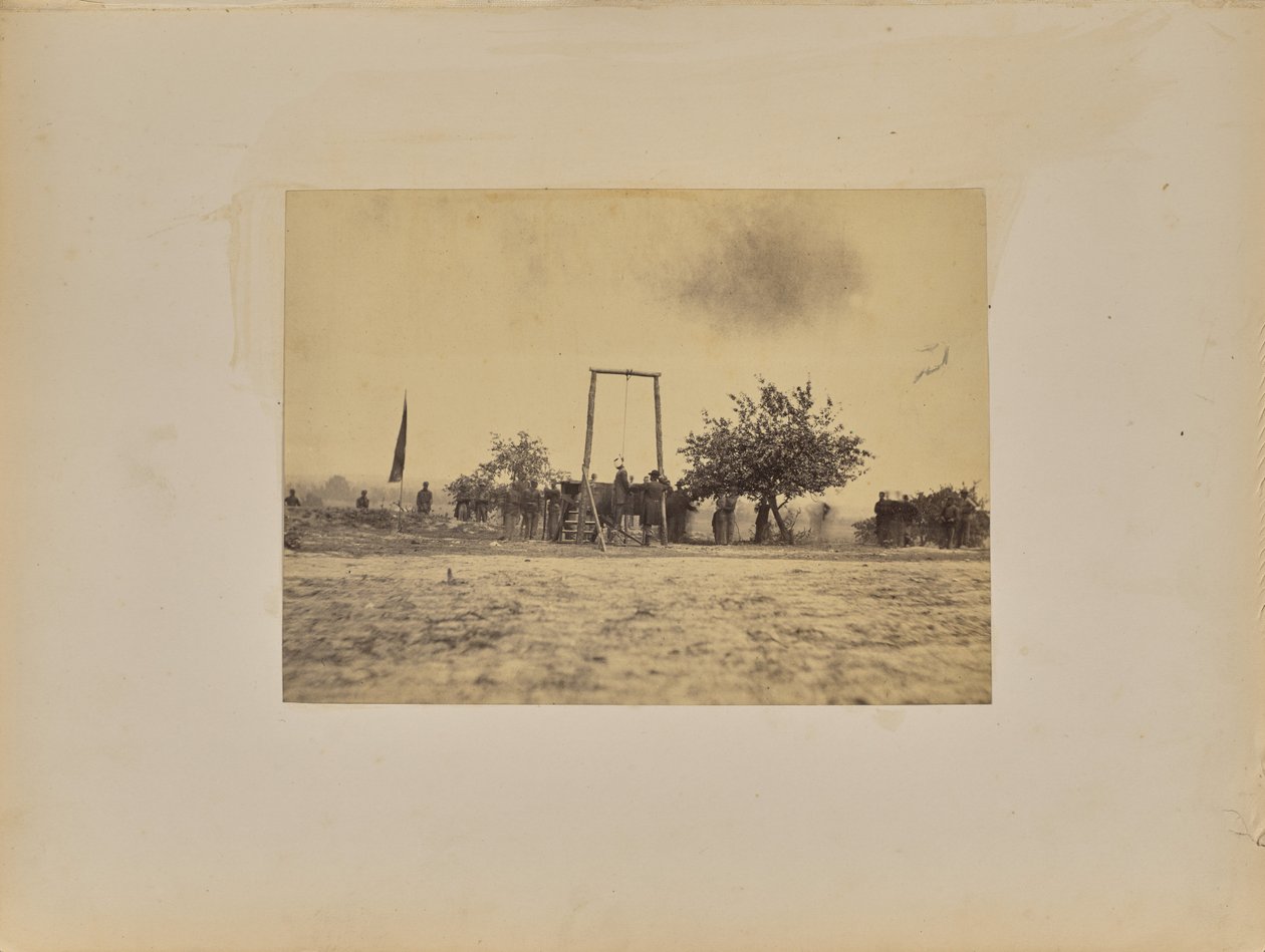 [Teloituskohtaus] tekijältä Mathew B. Brady