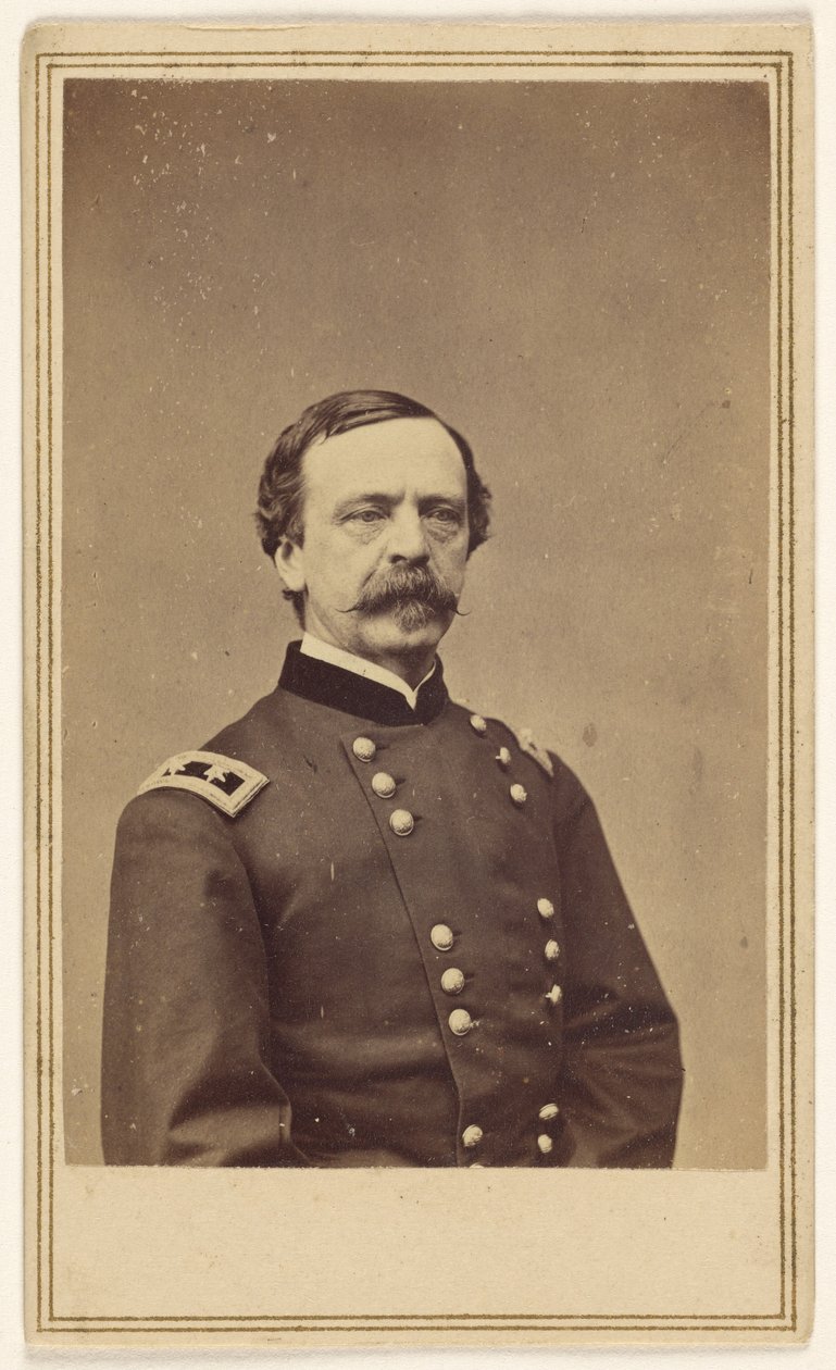 [Kenraalimajuri Daniel Edgar] Sickles (1825–1914) tekijältä Mathew B. Brady