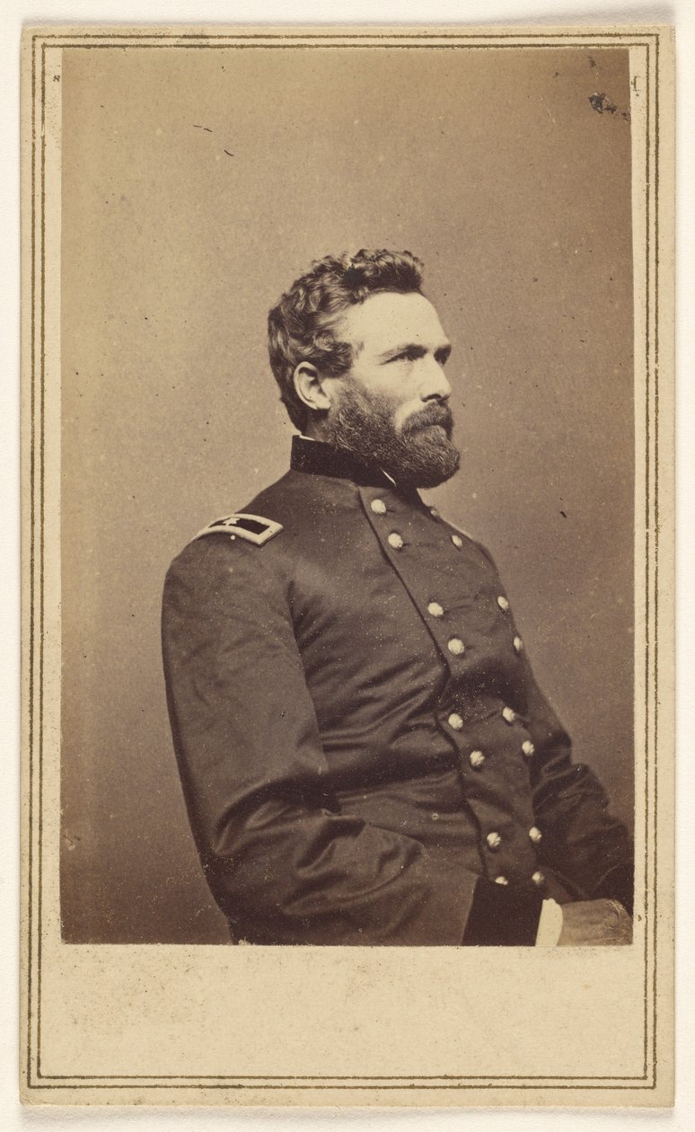 Kenraalimajuri Hiram G. Berry (kuollut 3. toukokuuta 1863) tekijältä Mathew B. Brady